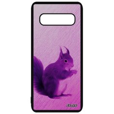 Чехол на смартфон Galaxy S10, "Белка" Рыжая Вредитель Utaupia