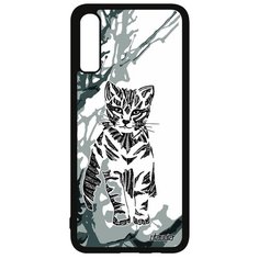Чехол на смартфон Galaxy A70, "Кот" Котенок Бенгальский Utaupia