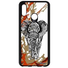 Чехол на смартфон Huawei P Smart 2019, "Слон" Древний Азиатский Utaupia