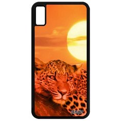 Чехол на смартфон iPhone XS Max, "Леопард" Африка Кошачьи Utaupia