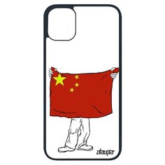 Чехол на смартфон iPhone 11 pro, "Флаг Китая с руками" Государственный Патриот Utaupia