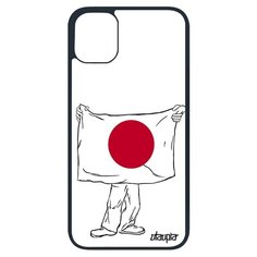 Чехол на смартфон iPhone 11 pro, "Флаг Японии с руками" Туризм Патриот Utaupia