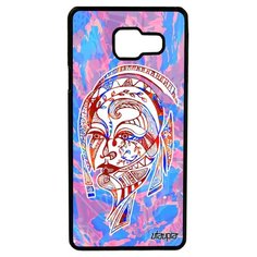Чехол на смартфон Galaxy A3 2016, "Портрет женщины" Трибал Fleur Utaupia