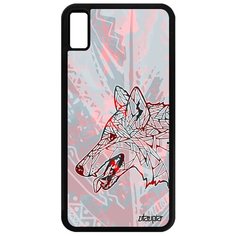 Чехол на смартфон iPhone XS Max, "Волк" Хищник Одинокий Utaupia
