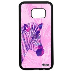 Чехол на смартфон Samsung Galaxy S7, "Зебра" Саванна Zebra Utaupia