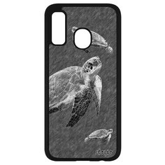 Чехол на смартфон Samsung Galaxy A40, "Черепаха" Панцирная Гиганская Utaupia