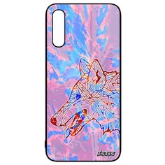 Чехол на смартфон Galaxy A50, "Волк" Wolf Одинокий Utaupia