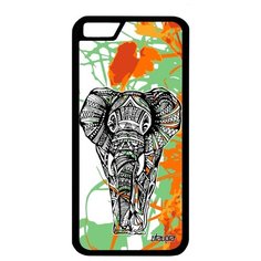 Чехол на смартфон Apple iPhone 6 6S, "Слон" Elephant Саванна Utaupia