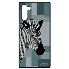 Чехол на смартфон Samsung Galaxy Note 10, "Зебра" Саванна Полосатая Utaupia