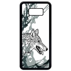 Чехол на смартфон Samsung Galaxy S8 Plus, "Волк" Злой Wolf Utaupia