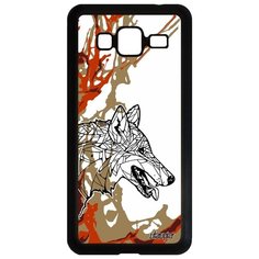 Чехол на смартфон Galaxy J3 2016, "Волк" Древний Охота Utaupia