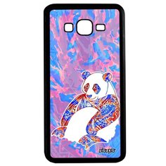 Чехол на смартфон Samsung Galaxy Grand Prime, "Панда" Panda Бамбук Utaupia