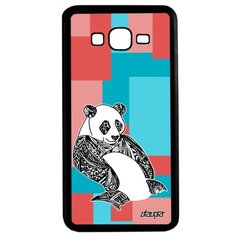 Чехол на смартфон Galaxy Grand Prime, "Панда" Детеныш Тибет Utaupia