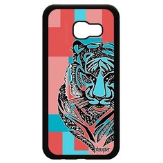 Чехол на смартфон Samsung Galaxy A5 2017, "Тигр" Сибирь Охота Utaupia