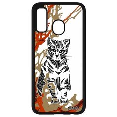 Чехол на смартфон Galaxy A40, "Кот" Cat Котенок Utaupia