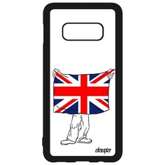 Чехол на смартфон Samsung Galaxy S10e, "Флаг английский с руками" Путешествие Туризм Utaupia