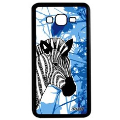 Чехол на смартфон Samsung Galaxy Grand Prime, "Зебра" Саванна Zebra Utaupia