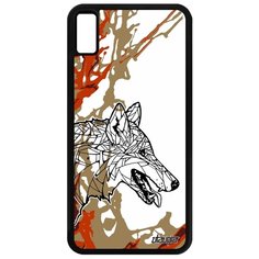 Чехол на смартфон iPhone XS Max, "Волк" Хищник Utaupia