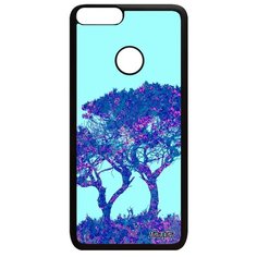 Чехол на смартфон P Smart 2018, "Гренадил" Дерево Африка Utaupia