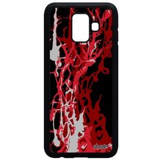Чехол на смартфон Galaxy A6 2018, "Огонь" Эффект Декоративный Utaupia