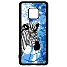 Чехол на смартфон Huawei Mate 20 Pro, "Зебра" Саванна Zebra Utaupia