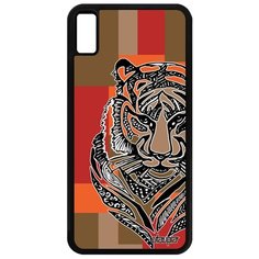 Чехол на смартфон Apple iPhone XS Max, "Тигр" Зверь Tiger Utaupia