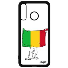 Чехол на смартфон P30 Lite, "Флаг Мали с руками" Государственный Путешествие Utaupia