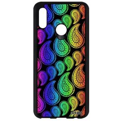 Чехол на смартфон Huawei P Smart 2019 французский дизайн Кружевной узор Цветок Пейсли Utaupia