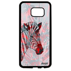 Чехол на смартфон Samsung Galaxy S7 Edge, "Зебра" Horse Полосатая Utaupia