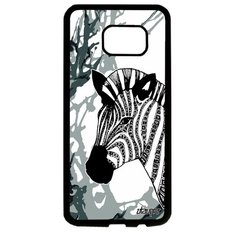 Чехол на смартфон Samsung Galaxy S7 Edge, "Зебра" Африка Zebra Utaupia