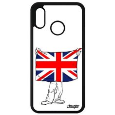 Чехол на смартфон Huawei P20 Lite, "Флаг английский с руками" Туризм Государственный Utaupia