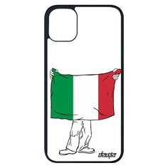 Чехол на смартфон Apple iPhone 11 pro max, "Флаг Италии с руками" Государственный Страна Utaupia