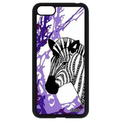 Чехол на смартфон Huawei Y5 2018, "Зебра" Лошадь Африка Utaupia