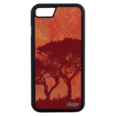 Чехол на смартфон Apple iPhone 8, "Гренадил" Саванна Пейзаж Utaupia