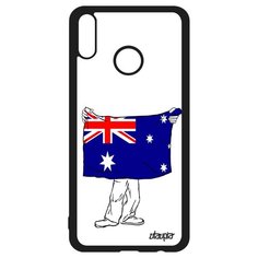 Чехол на смартфон Honor 8X, "Флаг Австралии с руками" Государственный Путешествие Utaupia