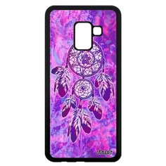 Чехол на смартфон Galaxy A8 2018, "Ловец снов" Оберег Индейский Utaupia
