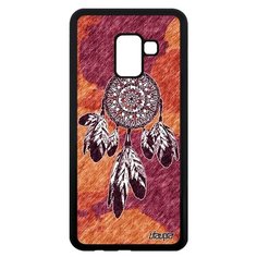 Чехол на смартфон Samsung Galaxy A8 2018, "Ловец снов" Этничный Символ Utaupia