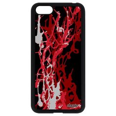 Чехол на смартфон Huawei Y5 2018, "Огонь" Абстракт Фон Utaupia