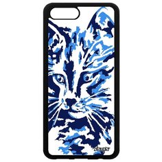 Чехол на смартфон Хонор V10 / View 10 французский дизайн Котенок Зверь Cat Utaupia