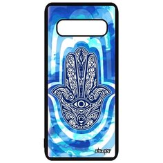 Чехол на смартфон Самсунг Галакси S10 Плюс французский дизайн Рука Фатимы Кулон Медальон Utaupia