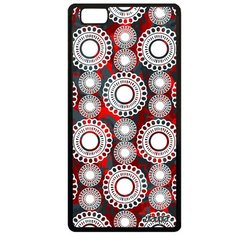 Чехол на смартфон Хуавей P8 Лайт 2015 французский дизайн Кружевной узор Пейсли Вязь Utaupia