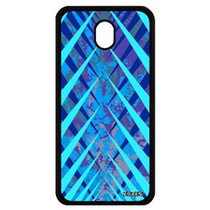 Чехол на смартфон Samsung Galaxy J7 2017 уникальный дизайн Дизайн сталактит Конус Тартан Utaupia