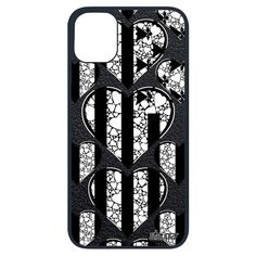 Чехол на смартфон iPhone 11 pro, "Флаг Бретани с сердцем" Туризм Любовь Utaupia