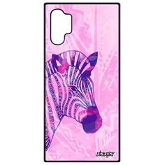 Чехол на смартфон Samsung Galaxy Note 10 Plus, "Зебра" Африка Полосатая Utaupia