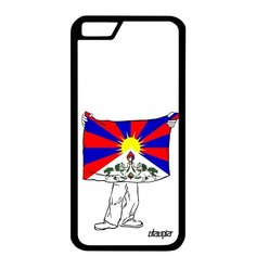 Чехол на смартфон iPhone 6 6S, "Флаг Тибета с руками" Патриот Туризм Utaupia