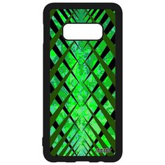 Чехол на смартфон Samsung Galaxy S10e оригинальный дизайн Дизайн сталактит Тартан Конус Utaupia