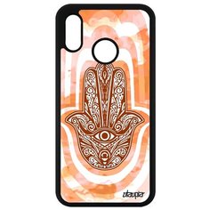 Чехол на смартфон Huawei P20 Lite оригинальный дизайн Рука Фатимы Талисман Кулон Utaupia