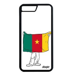 Чехол на смартфон iPhone 7 Plus, "Флаг Камеруна с руками" Страна Патриот Utaupia