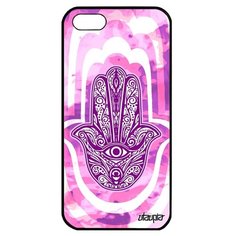 Чехол на смартфон iPhone 5 5S SE уникальный дизайн Рука Фатимы Оберег Медальон Utaupia
