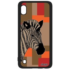 Чехол на смартфон Samsung Galaxy A10, "Зебра" Саванна Лошадь Utaupia